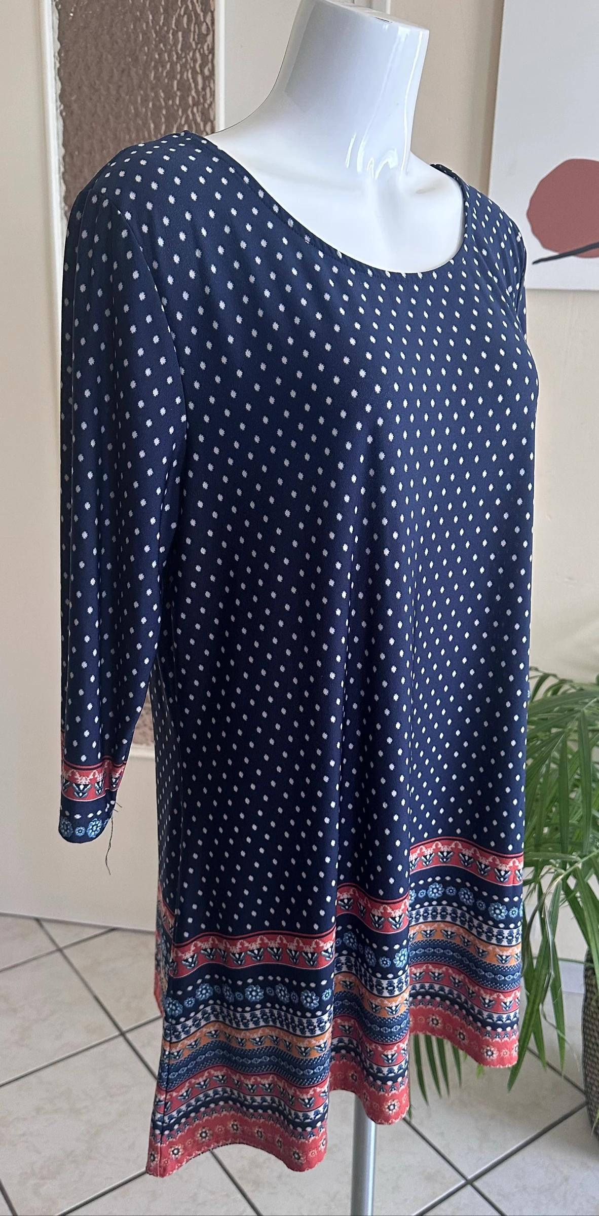 Blusa Túnica Longa Feminina Tamanho 5 – Mangas Longas – Excelente Estado – photo 10